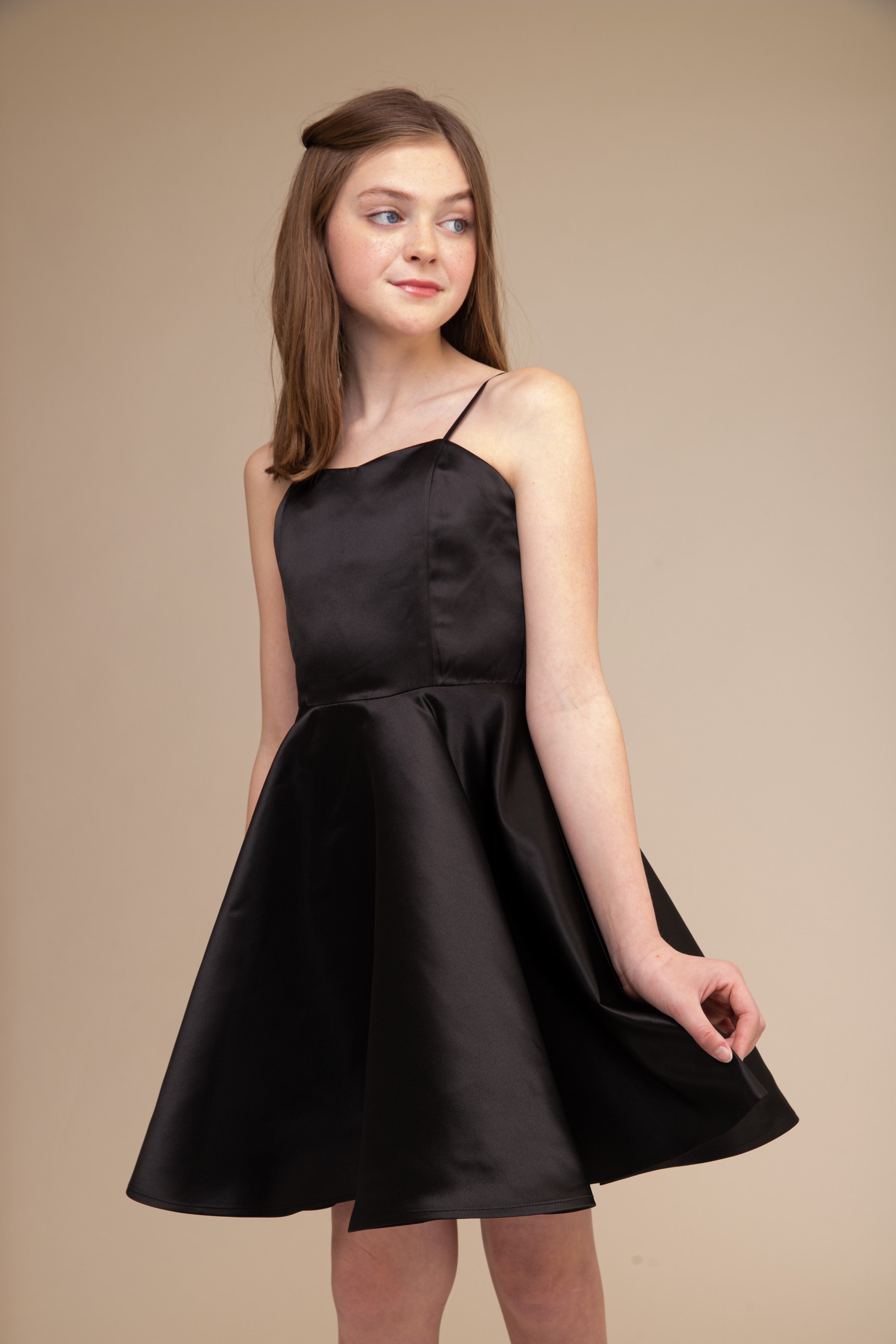 black teenager dress